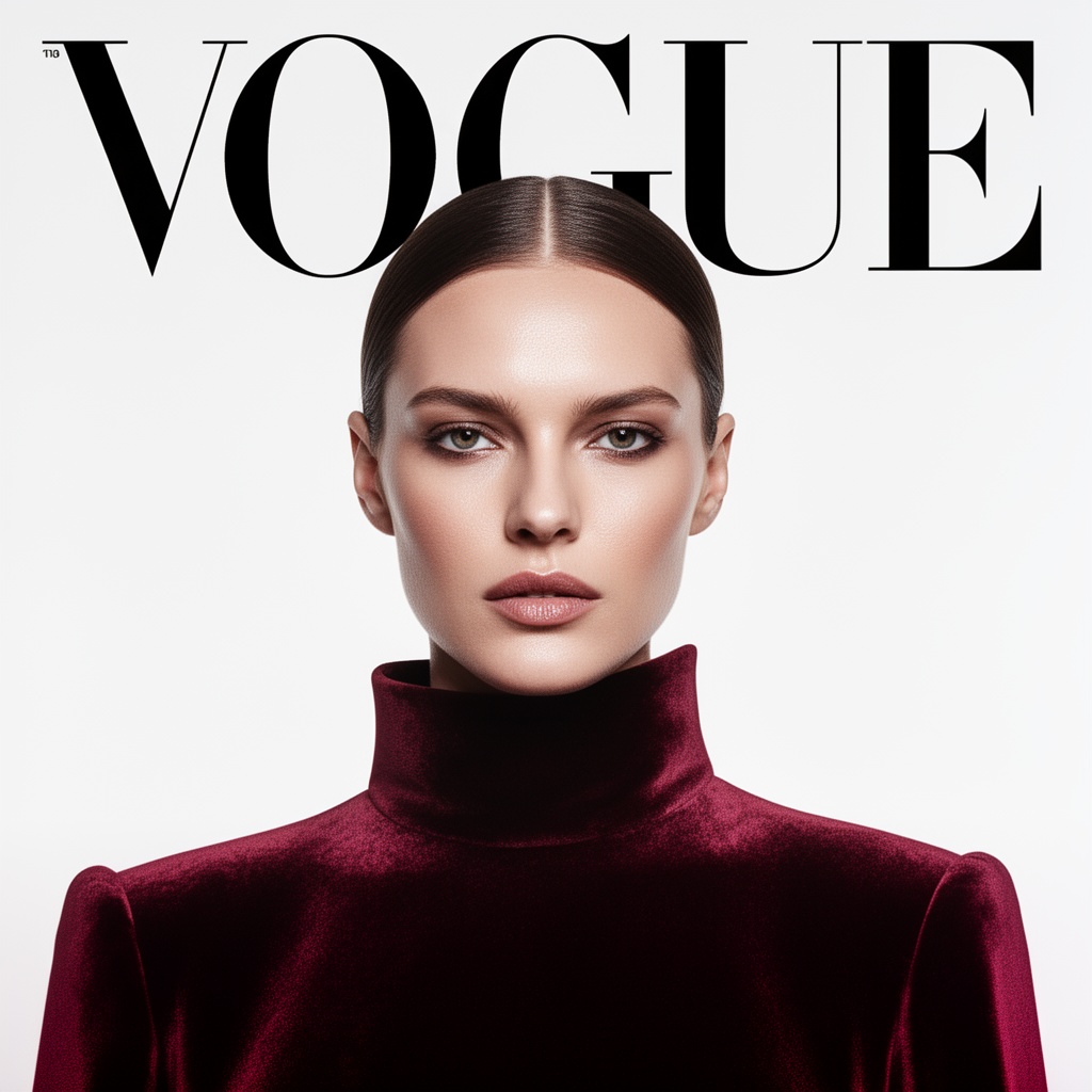 Typographie de couverture de magazine