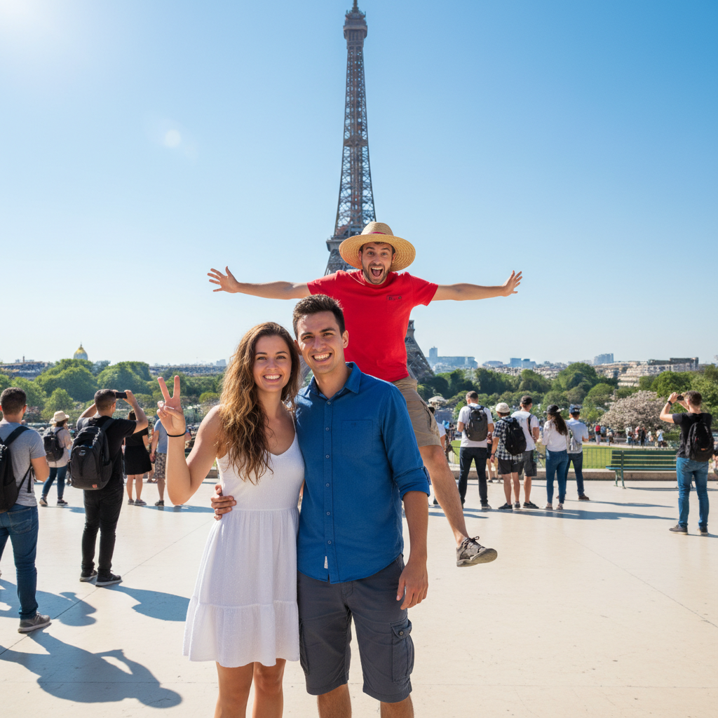 Supprimer les photobombers