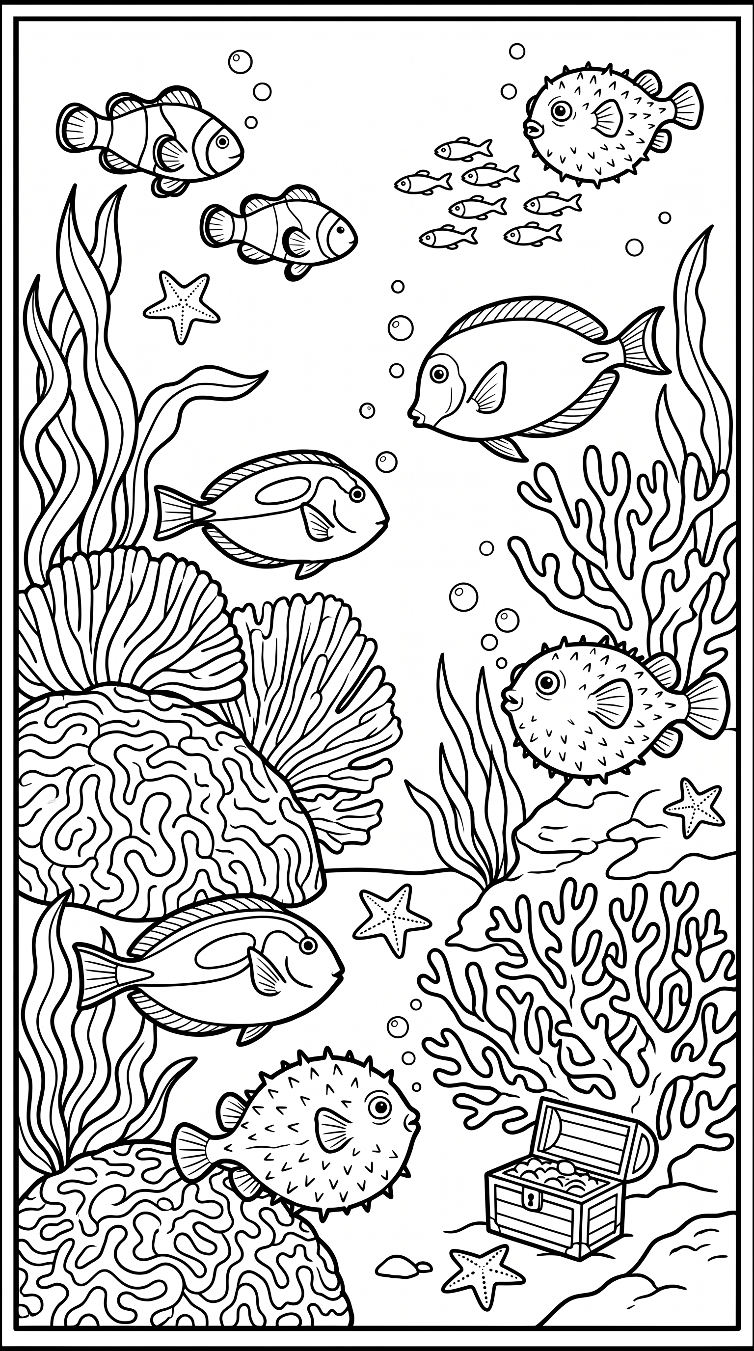 Under the sea scene